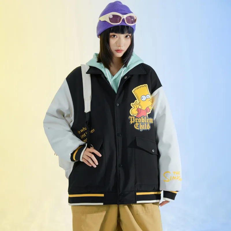 The Simpsons Puffer Jacket Unisex-4