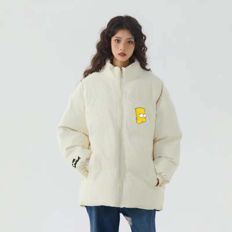 The Simpsons Puffer Jacket Unisex-16