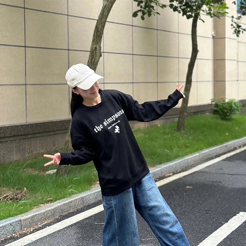 The Simpsons Sweatshirt For Fall And Winter Unisex-8