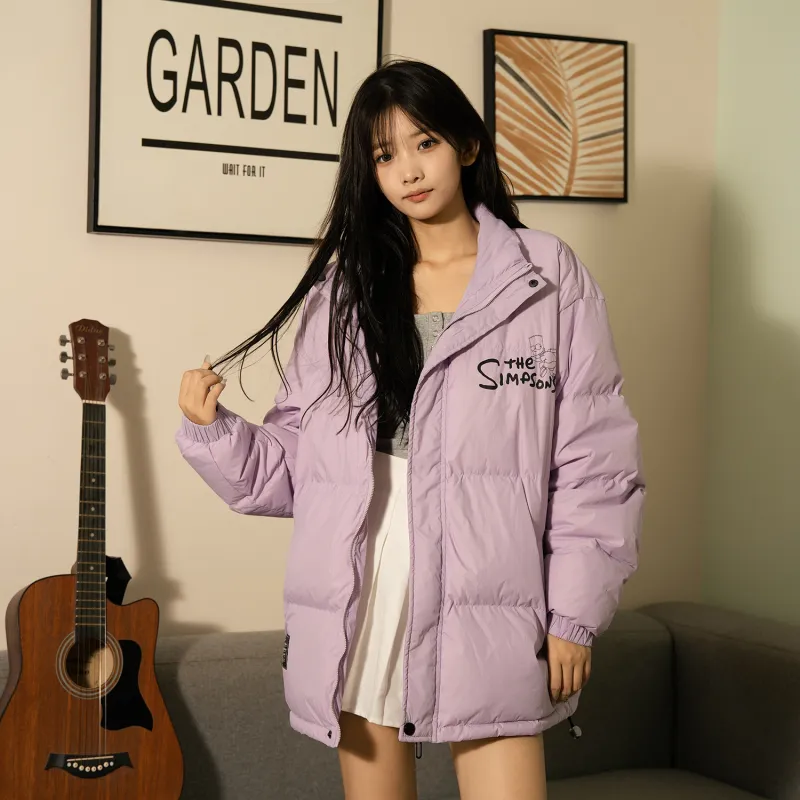 The Simpsons Down Jacket Coat Unisex-10