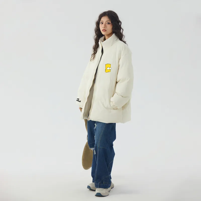 The Simpsons Puffer Jacket Unisex-15