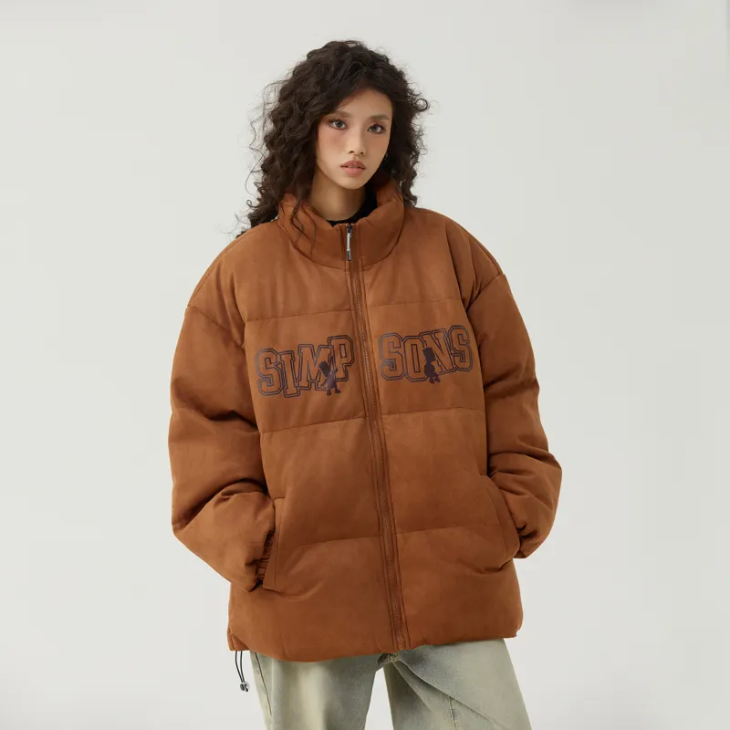 The Simpsons Puffer Jacket Unisex-31