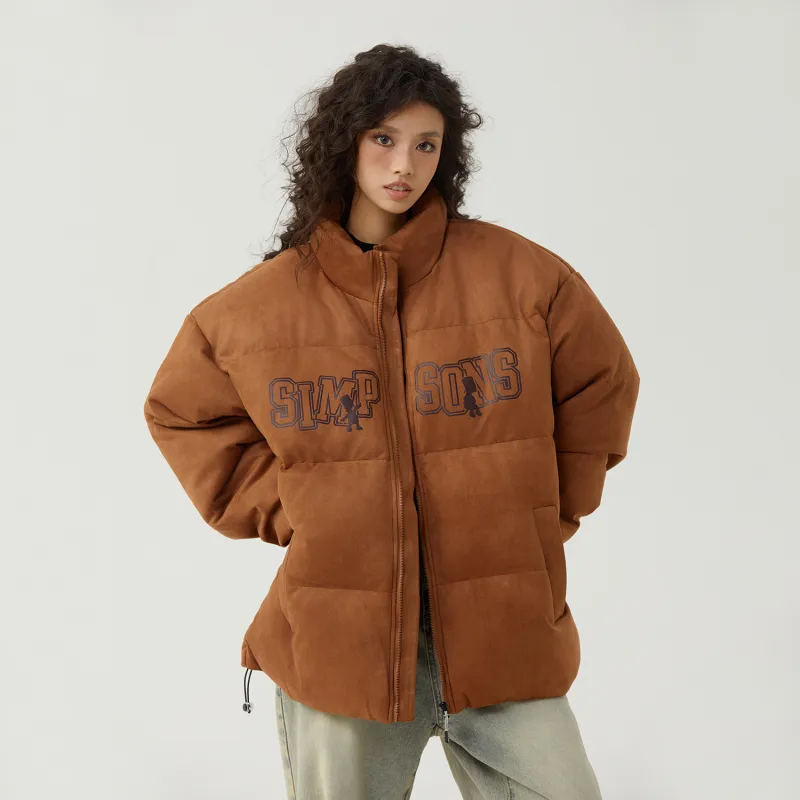 The Simpsons Puffer Jacket Unisex-30
