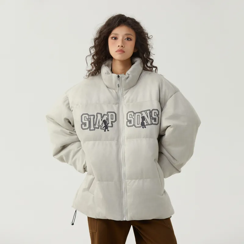 The Simpsons Puffer Jacket Unisex-22