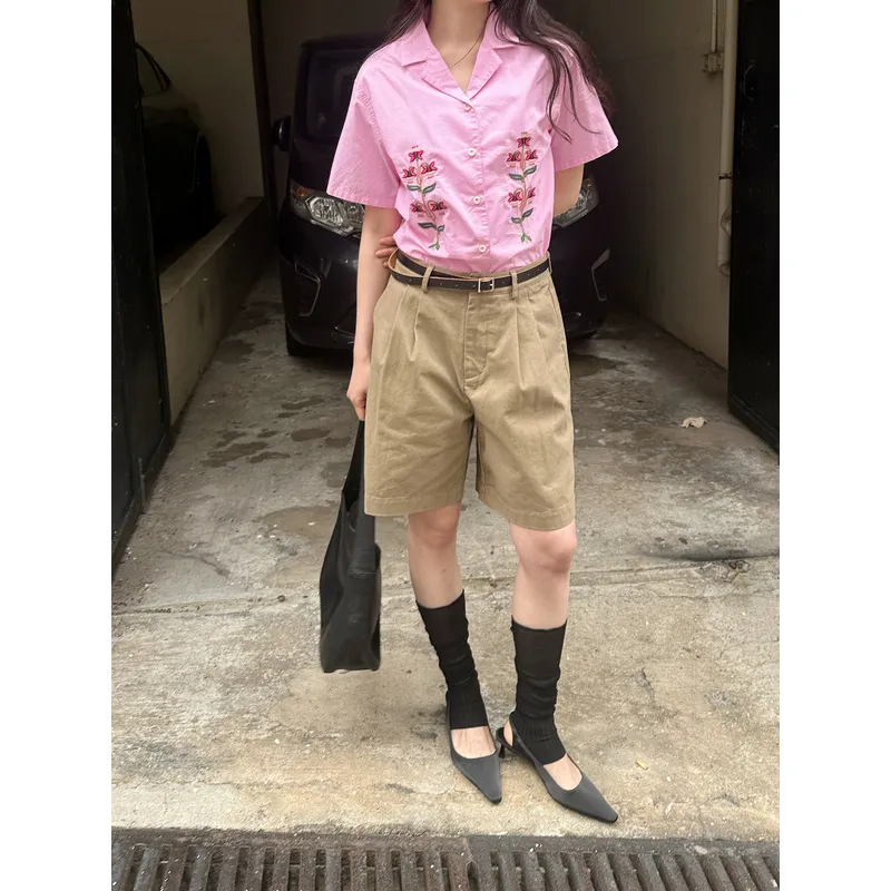 UNRETRO Shirts Women's Pink-2