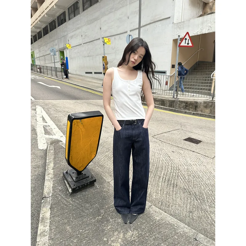 UNRETRO Jeans Women's Black-5