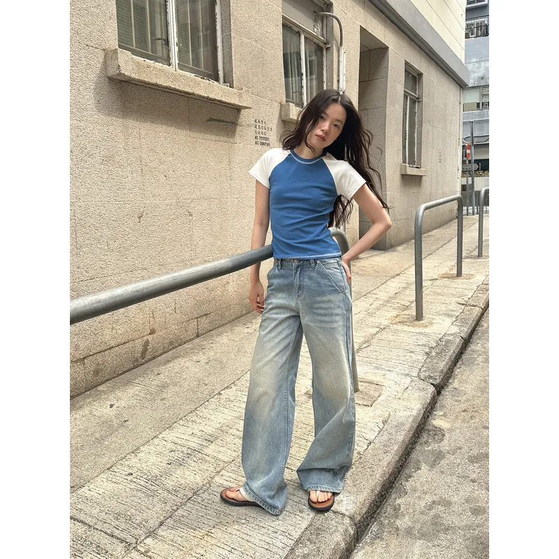 UNRETRO Jeans Women's Light Blue-2
