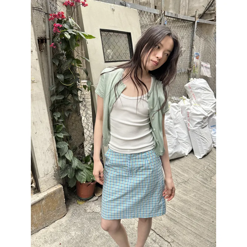 UNRETRO Casual Short Skirts Women's-5