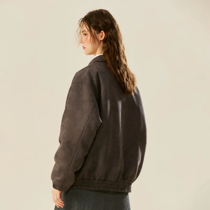 MATCHA STORY College Series Down Jacket Unisex-4