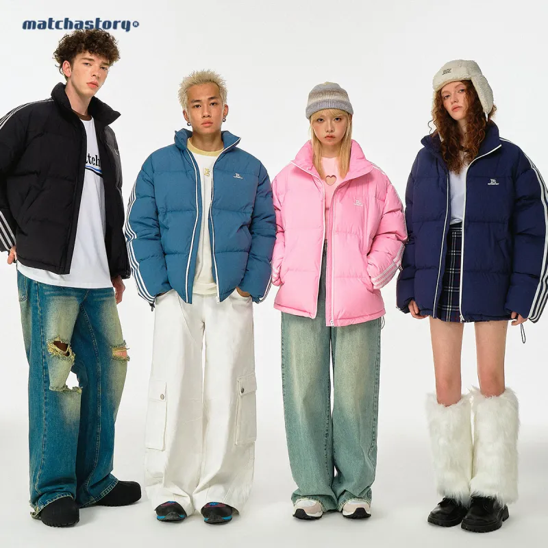 MATCHA STORY Down Jacket Unisex-2