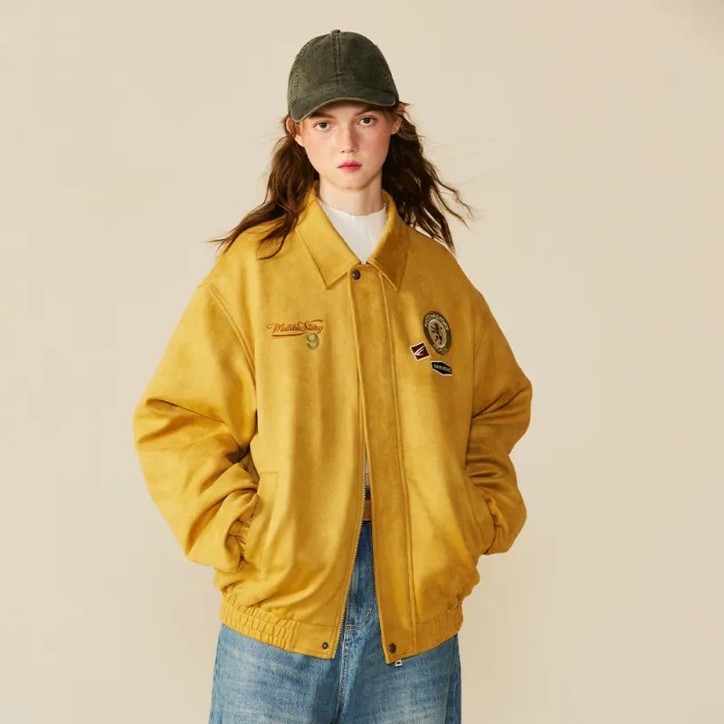 MATCHA STORY College Series Down Jacket Unisex-8