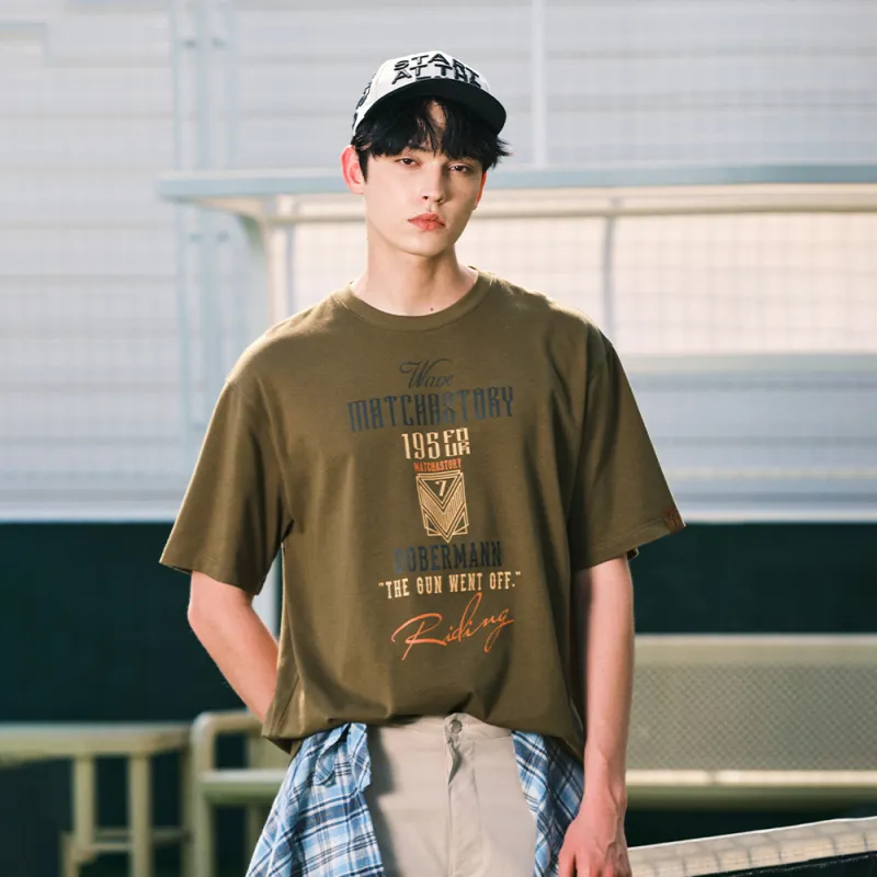 MATCHA STORY College Series T Shirt Unisex-8