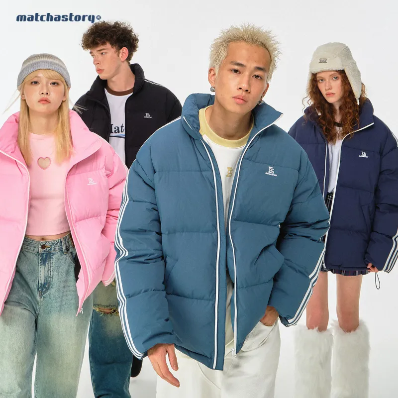 MATCHA STORY Down Jacket Unisex-10