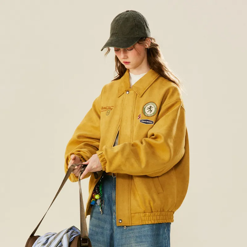 MATCHA STORY College Series Down Jacket Unisex-9