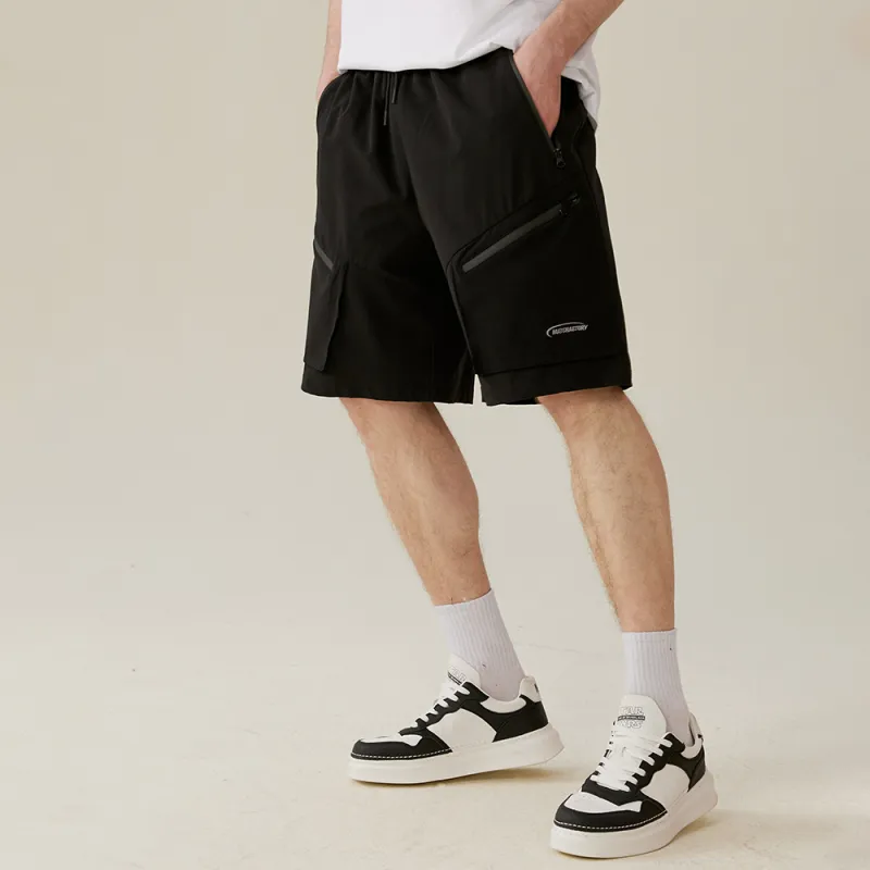 MATCHA STORY Casual Shorts Unisex Black-4