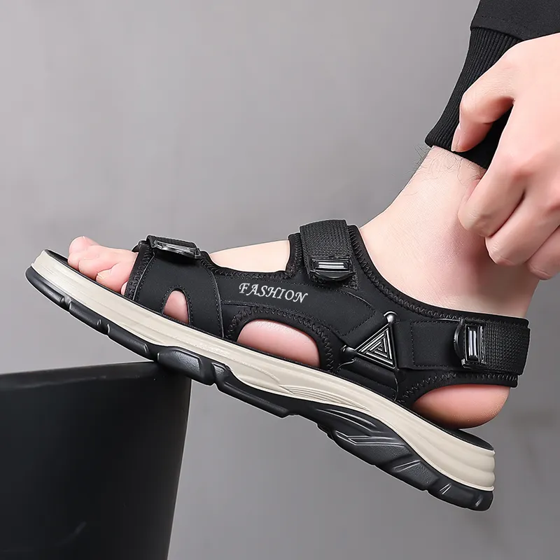 Bindu Beach Sandals Men's Black-5