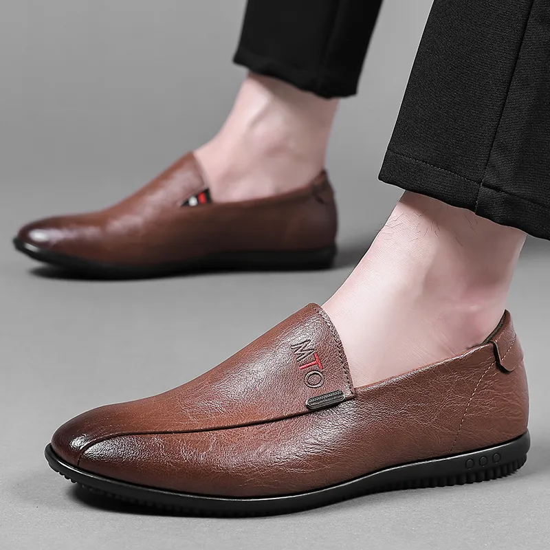 Bindu Business Leather Shoes Men's-6