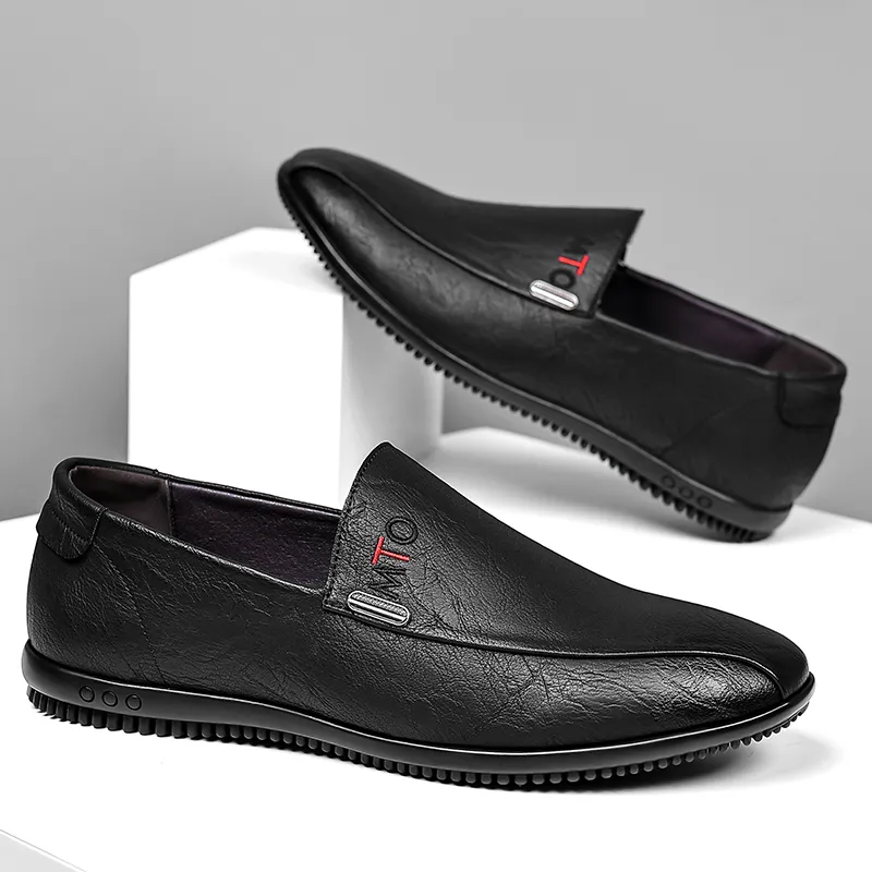 Bindu Business Leather Shoes Men's-2