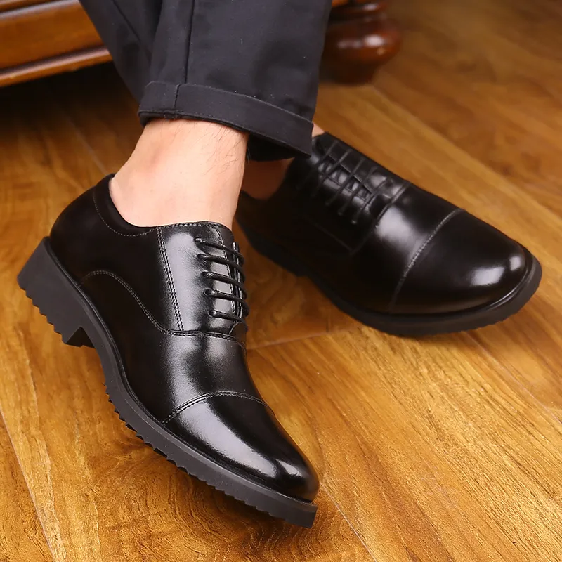 Bindu Dress Shoes Men Low Top Black-2