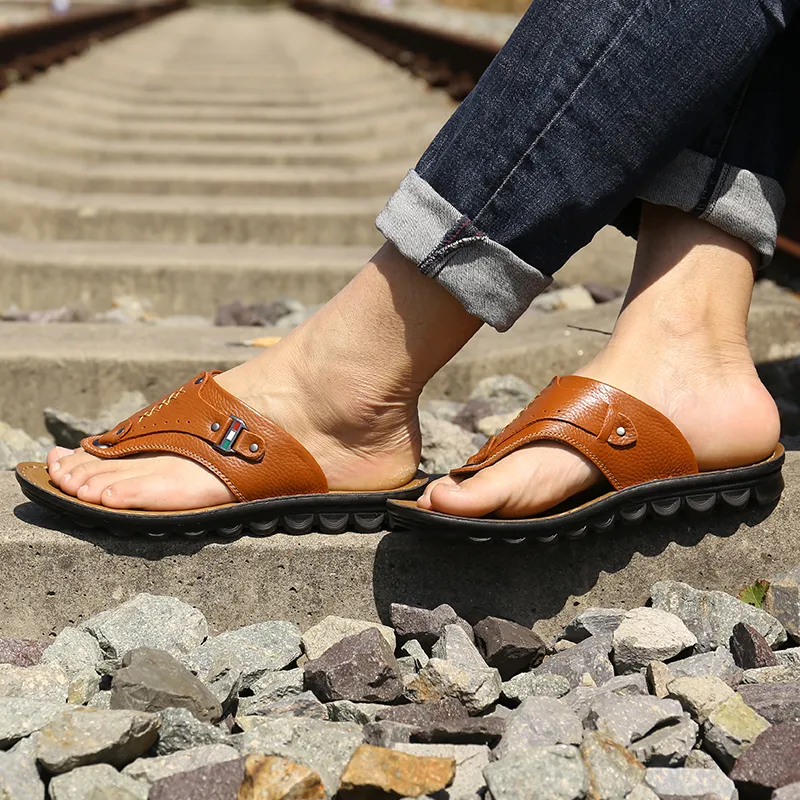 Bindu Cut Out Abrasion Resistant Slip Resistant Flip Flops Men's-8