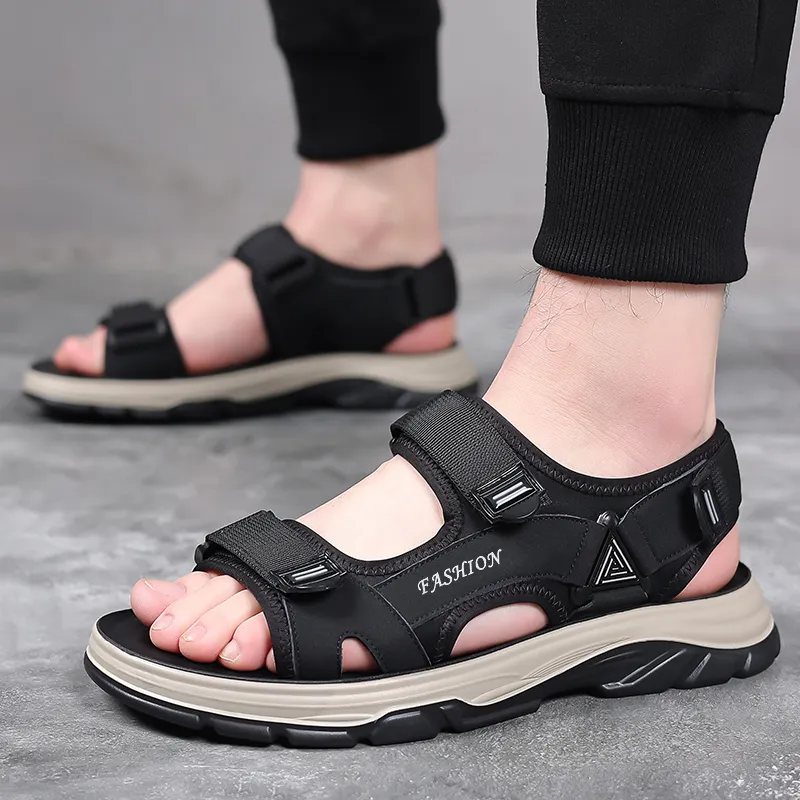 Bindu Beach Sandals Men's Black-4
