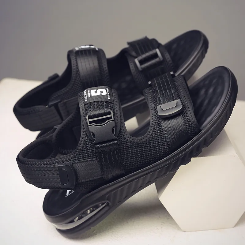 Bindu Beach Sandals Men's Black-2