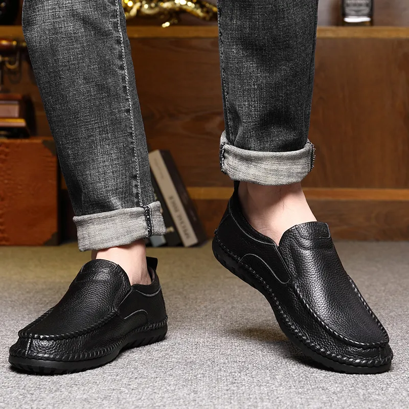 Bindu Casual Leather Shoes Men's-3