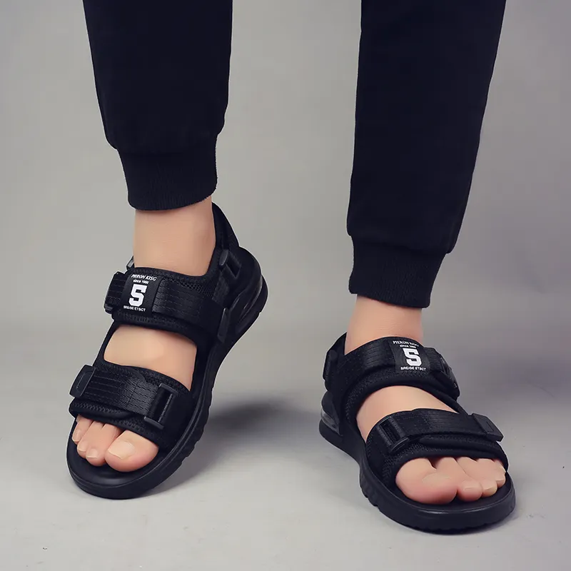 Bindu Beach Sandals Men's Black-4