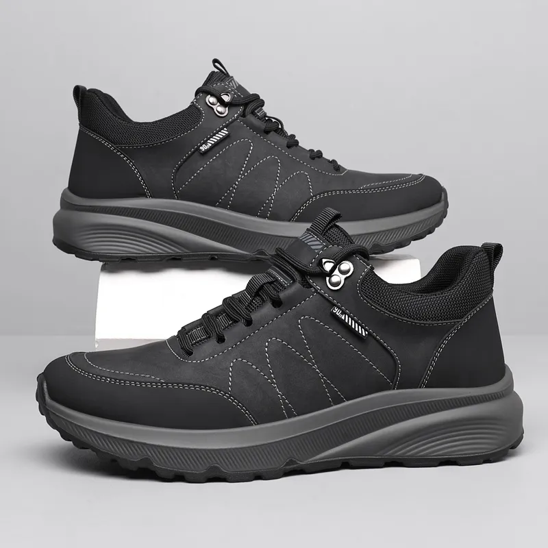 Bindu Cushioning Support Low Top Casual Shoes Men's-5