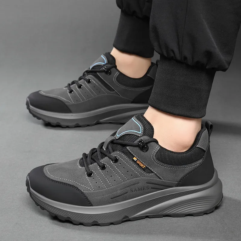 Bindu Abrasion Resistant Low Top Casual Shoes Men's-11