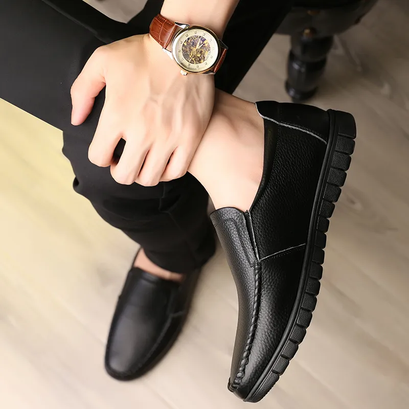 Bindu Casual Leather Shoes Men's-1