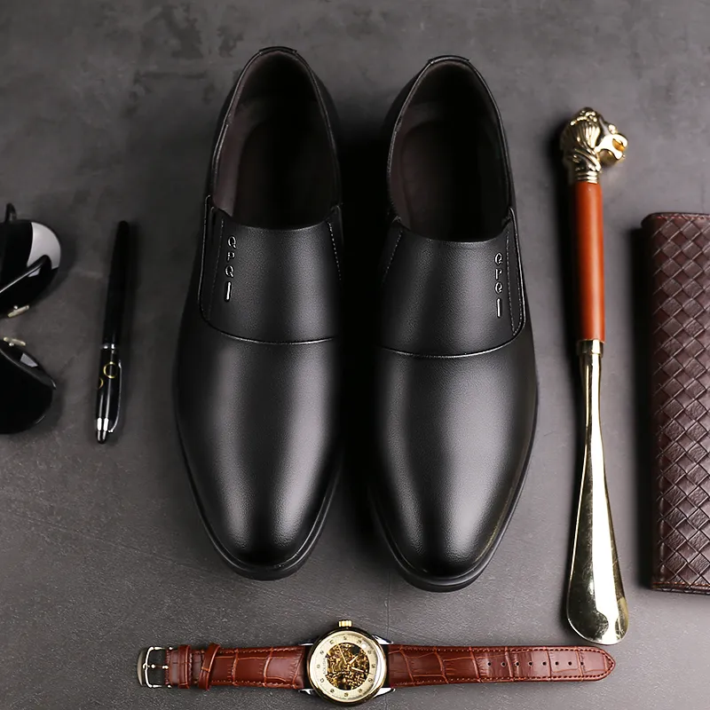 Bindu Dress Shoes Men Low Top Black-2