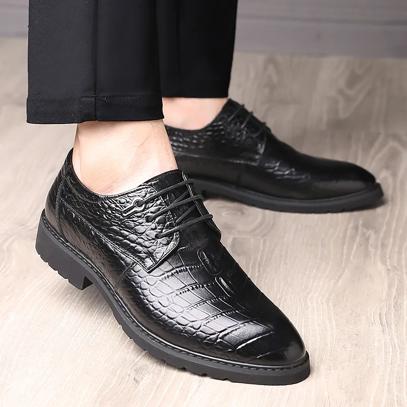 Bindu Dress Shoes Men Low Top Black, Brown-2