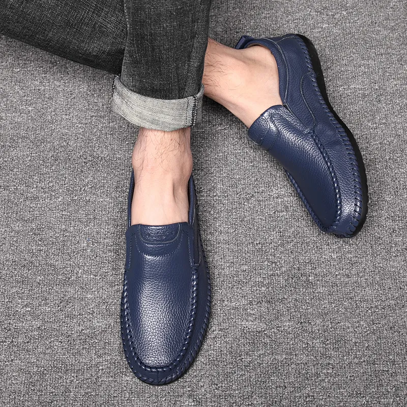 Bindu Casual Leather Shoes Men's-11