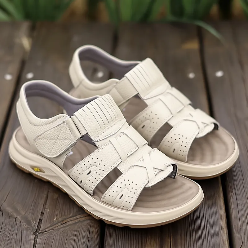 Bindu Beach Sandals Men Black/Brown-20