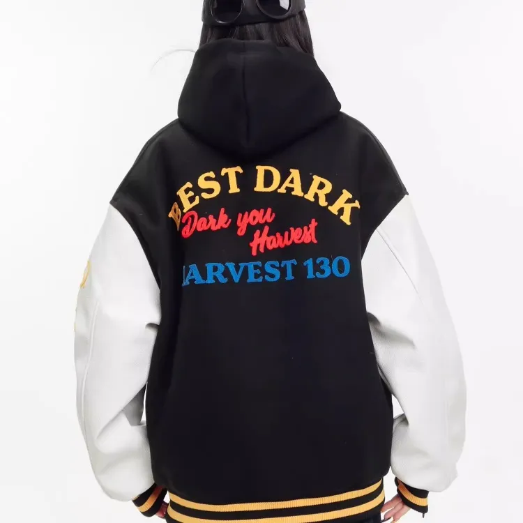 AMBER LIGHT Baseball Jacket Unisex-2