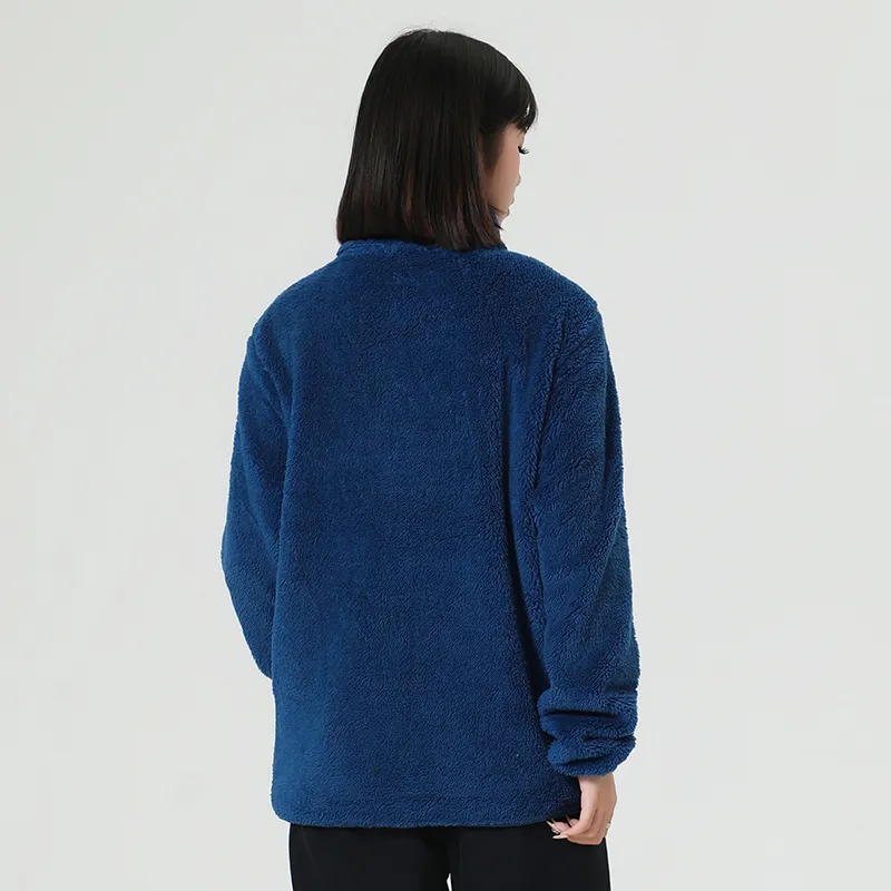 AMBER LIGHT Velvet feel Coat Unisex-11