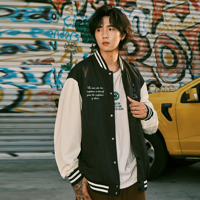 AMBER LIGHT Baseball Jacket Unisex-7