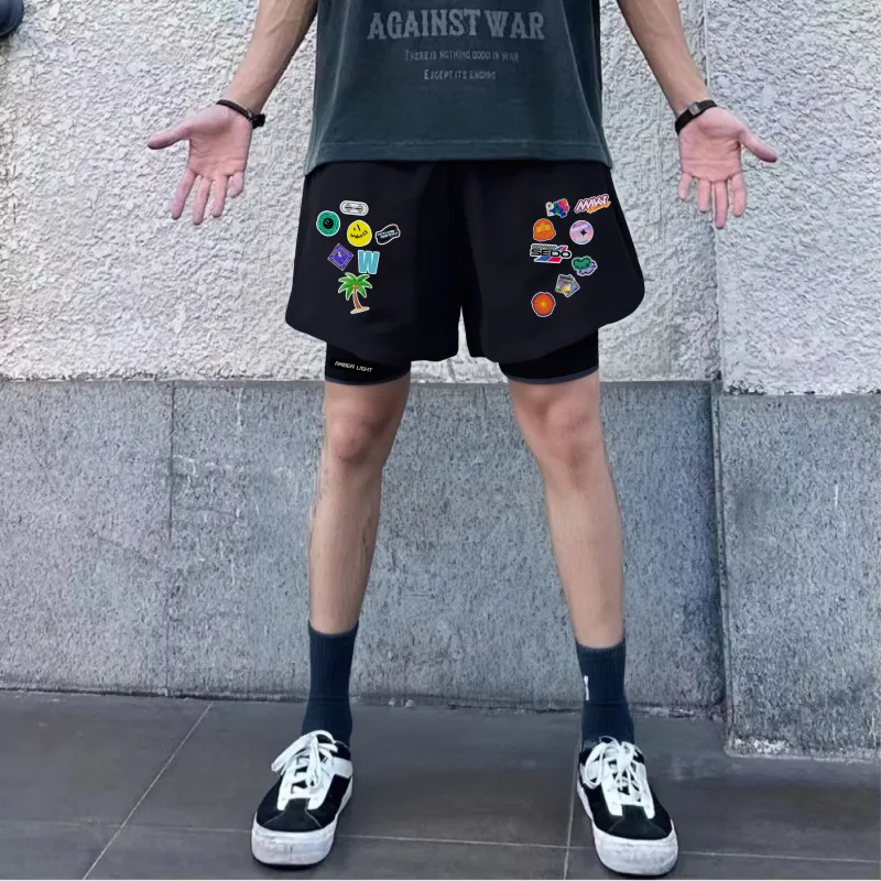 AMBER LIGHT Sports Shorts Unisex-3