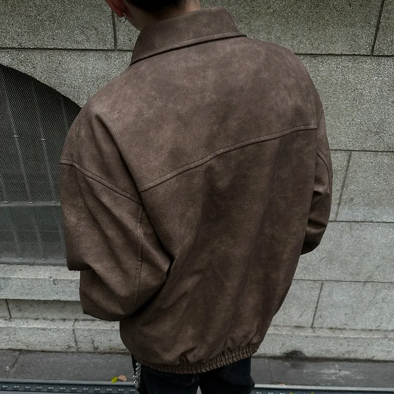 AMBER LIGHT Leather Jacket Unisex-5