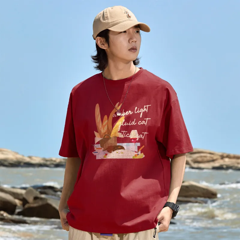 AMBER LIGHT AMBER LIGHT X One Beach Cat & One Cat Co branded Series T Shirts Unisex-15