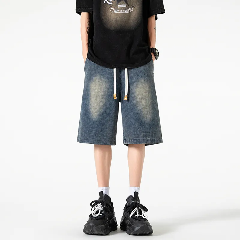 AMBER LIGHT Denim Shorts Unisex-10