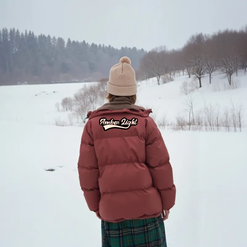 AMBER LIGHT Puffer Jacket Unisex-8