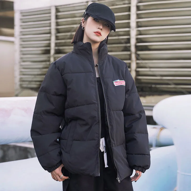 AMBER LIGHT Puffer Jacket Unisex Khaki-5