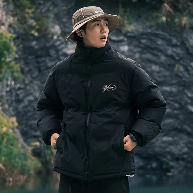 AMBER LIGHT Puffer Jacket Unisex-4
