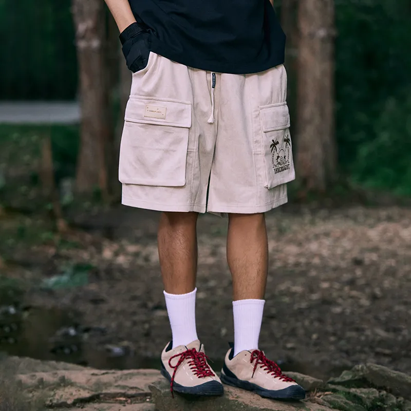 AMBER LIGHT AMBER LIGHT Mountain Outdoor Cargo Shorts Unisex-10