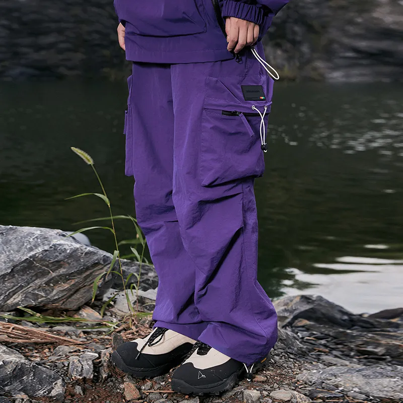 AMBER LIGHT AMBER LIGHT Mountain Outdoor Cargo Pants Unisex-20