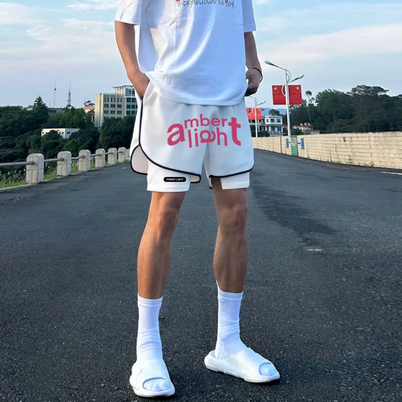 AMBER LIGHT Sports Shorts Unisex-4