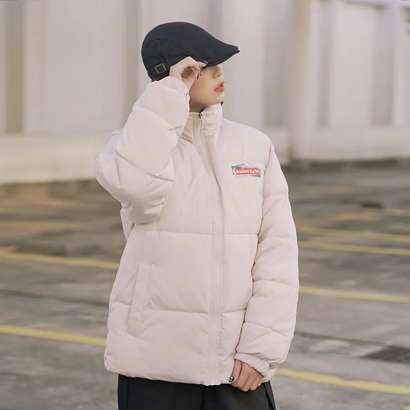 AMBER LIGHT Puffer Jacket Unisex Khaki-9