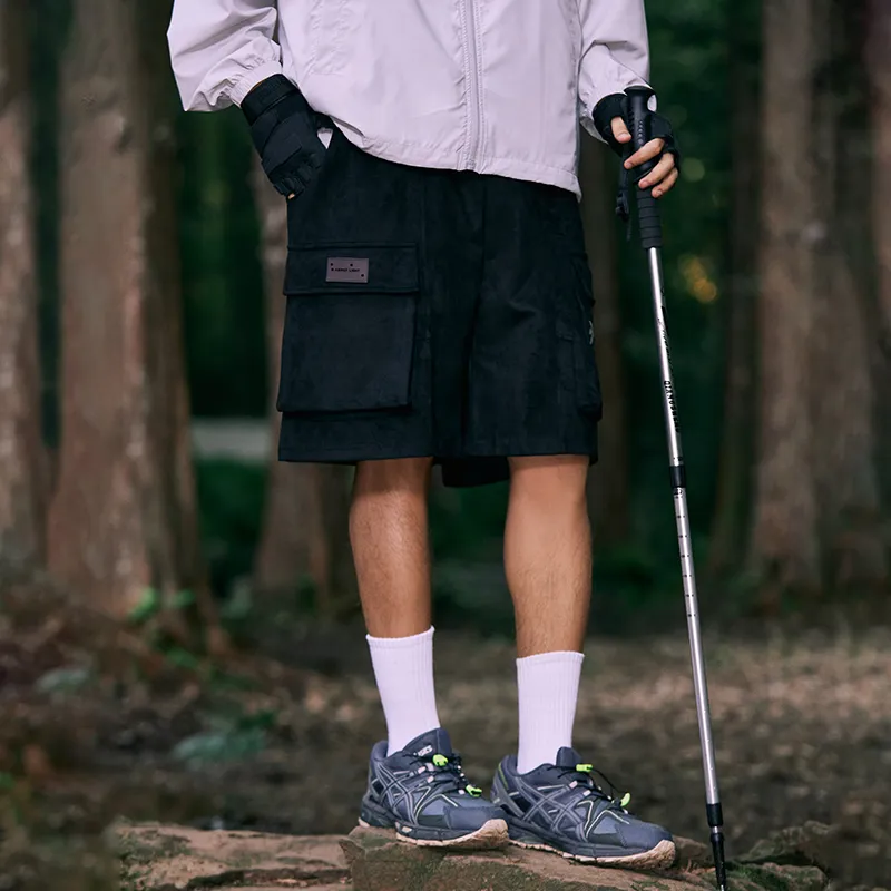 AMBER LIGHT AMBER LIGHT Mountain Outdoor Cargo Shorts Unisex-23
